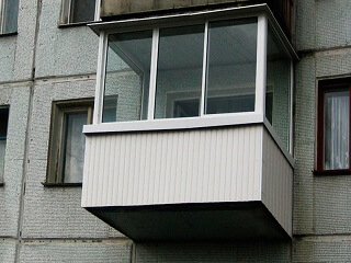 Остекление балкона в г. Балашиха